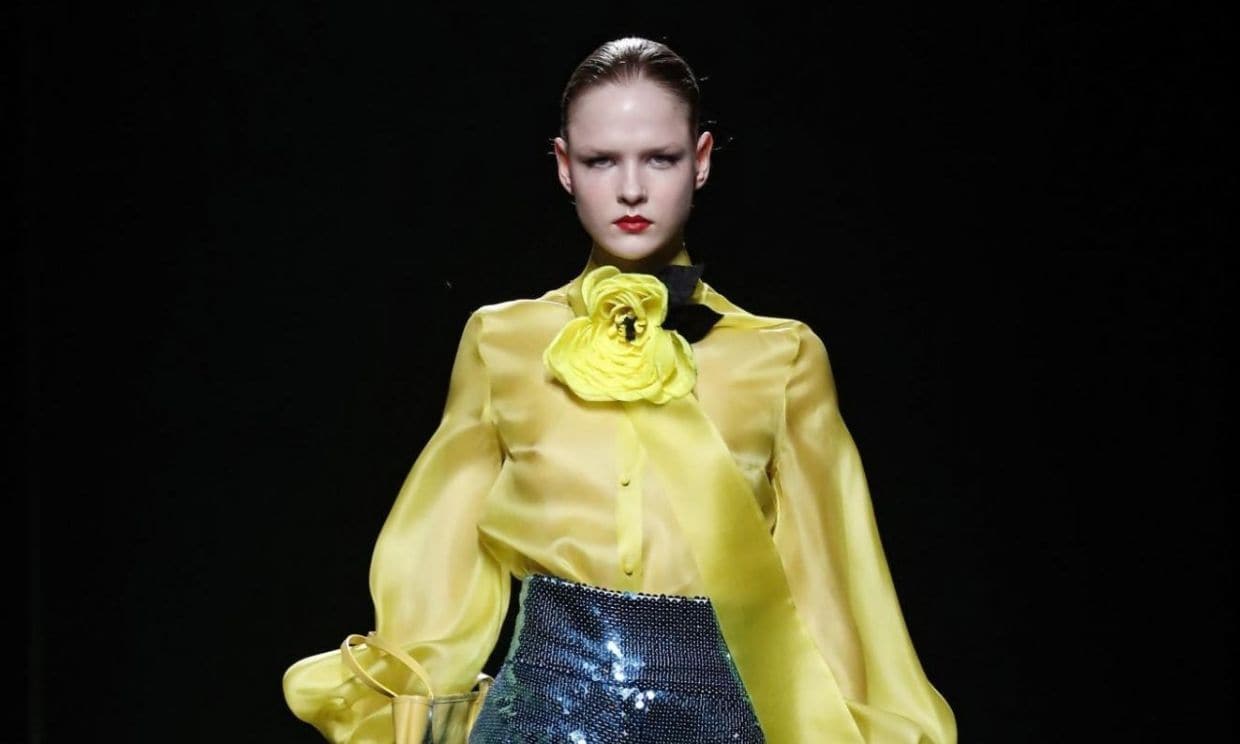 Los diseñadores rinden homenaje a Ucrania en Fashion Week Madrid